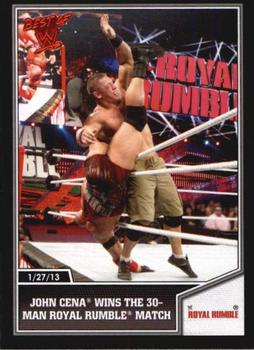 John Cena Wins the 30-Man Royal Rumble Match
