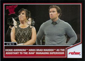 Vickie Guerrero Hires Brad Maddox as the Assistant to the Raw Managing Supervisor