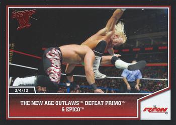 The New Age Outlaws Defeat Primo and Epico