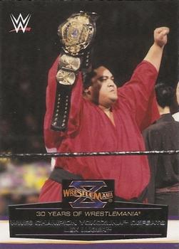 WWE Champion Yokozuna Defeats Lex Luger 