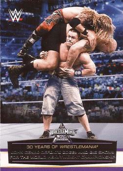 John Cena Defeats Edge and Big Show for the World Heavyweight Championship 