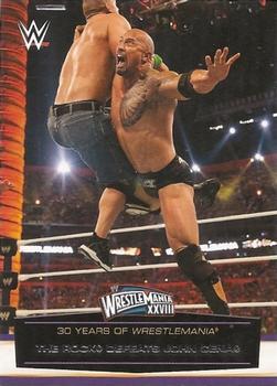 The Rock Defeats John Cena 