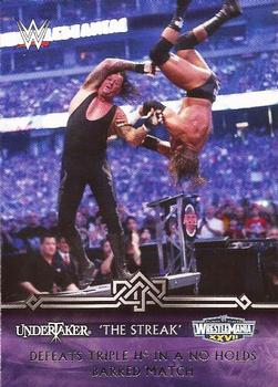 Undertaker Defeats Triple H in a No Holds Barred Match 