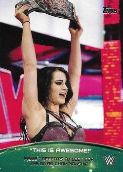 Paige Defeats AJ Lee for the Divas Championship