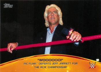 Ric Flair Defeats Jeff Jarrett for the WCW Championship
