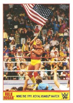 Wins the 1991 Royal Rumble Match