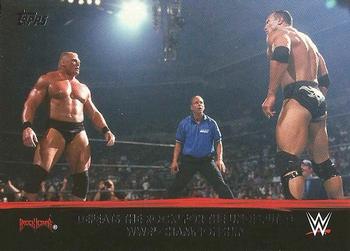 Defeats The Rock for the Undisputed WWE Championship 