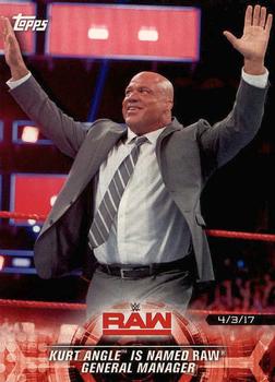 Kurt Angle is named Raw General Manager - Raw