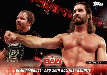 Dean Ambrose and Seth Rollins Reunite - Raw