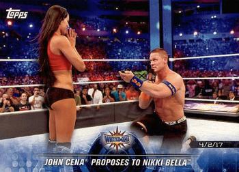 John Cena Proposes to Nikki Bella - WrestleMania 33