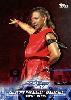Shinsuke Nakamura Makes his WWE Debut - SmackDown LIVE