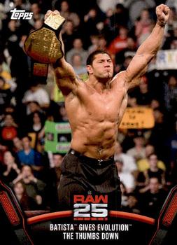 Batista Gives Evolution The Thumbs Down 