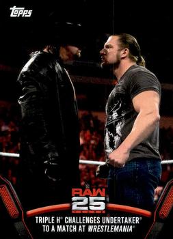 Triple H Challenges Undertaker To A Match At WrestleMania 