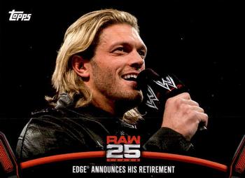 Edge Announces His Retirement 