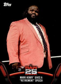 Mark Henry Gives A "Retirement" Speech 