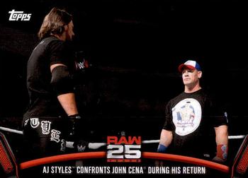 AJ Styles Confronts John Cena During His Return 