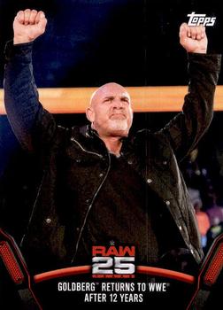 Goldberg Returns To WWE After 12 Years 