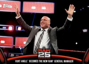Kurt Angle Becomes The New Raw General Manager 