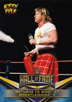 Returns to WWE at WrestleMania V