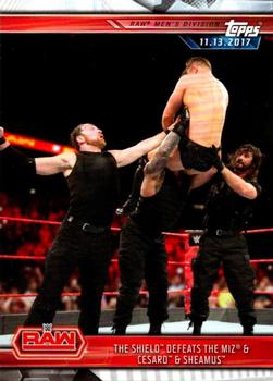 The Shield Defeats The Miz & Cesaro & Sheamus
