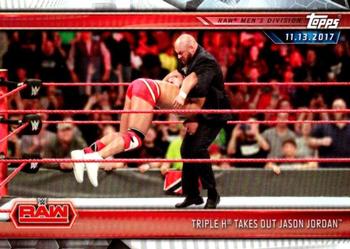Triple H Takes Out Jason Jordan