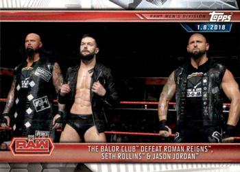 The Balor Club Defeat Roman Reigns, Seth Rollins & Jason Jordan