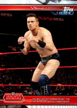 The Miz Defeats Roman Reigns for the Intercontinental Championship