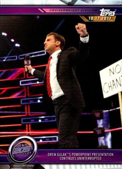 Drew Gulak's PowerPoint Presentation Continues Uninterrupted