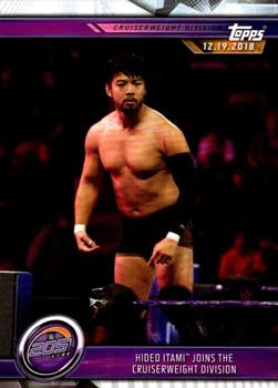 Hideo Itami Joins the Cruiserweight Division