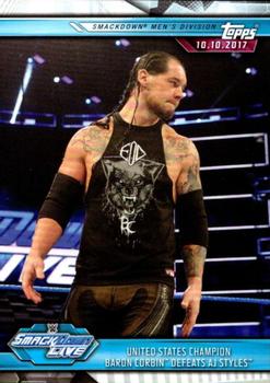 United States Champion Baron Corbin Defeats AJ Styles