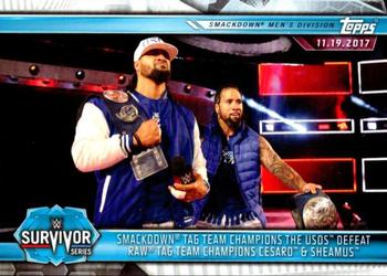 SmackDown Tag Team Champions The Usos Defeat Raw Tag Team Champions Cesaro & Sheamus