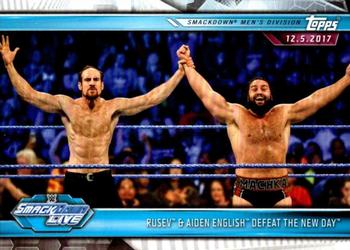 Rusev & Aiden English Defeat The New Day