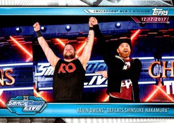 Kevin Owens Defeats Shinsuke Nakamura