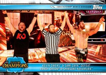 Kevin Owens & Sami Zayn Defeat Randy Orton & Shinsuke Nakamura