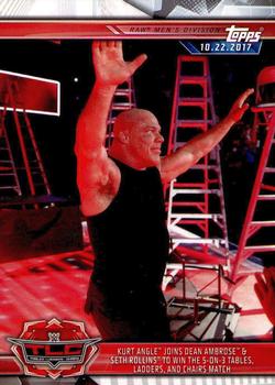 Kurt Angle Joins Dean Ambrose &amp; Seth Rollins to Win the 5-on-3 Tables, Ladders, and Chairs Match
