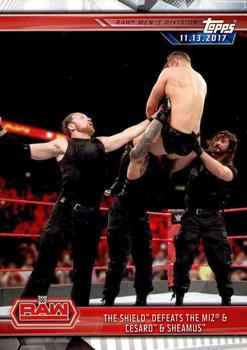 The Shield Defeats The Miz &amp; Cesaro &amp; Sheamus