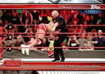 Triple H Takes Out Jason Jordan