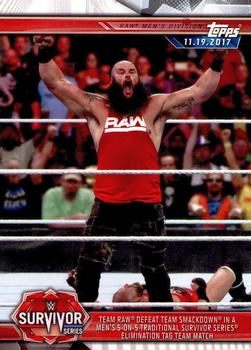 Team Raw Defeat Team SmackDown in a Men’s 5-on-5 Traditional Survivor Series Elimination Tag Team Match
