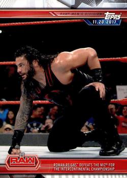 Roman Reigns Defeats The Miz for the Intercontinental Championship