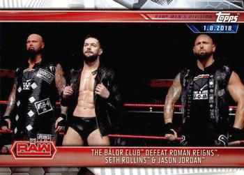 The Bálor Club Defeat Roman Reigns, Seth Rollins &amp; Jason Jordan