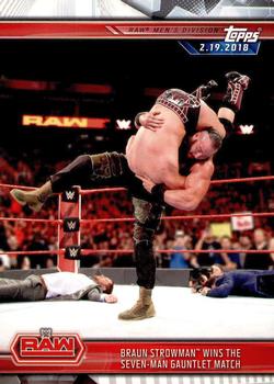 Braun Strowman Wins the Seven-Man Gauntlet Match
