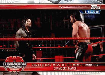 Roman Reigns Wins the 2018 Men's Elimination Chamber Match