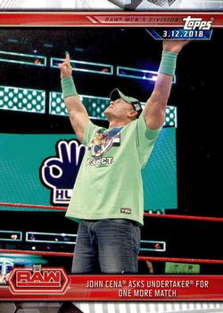 John Cena Asks Undertaker for One More Match