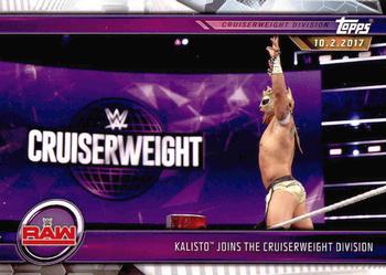 Kalisto Joins the Cruiserweight Division
