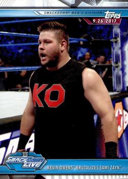 Kevin Owens Brutalizes Sami Zayn