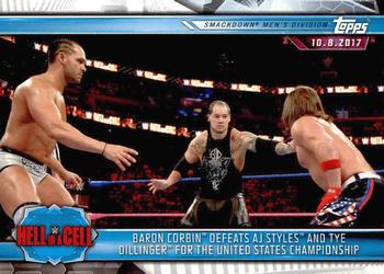 Baron Corbin Defeats AJ Styles and Tye Dillinger for the United States Championship