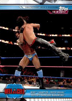 WWE Champion Jinder Mahal Defeats Shinsuke Nakamura