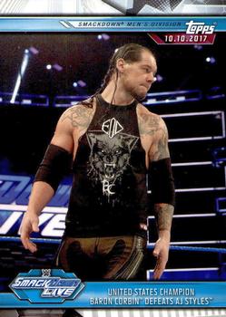 United States Champion Baron Corbin Defeats AJ Styles