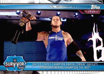 United States Champion Baron Corbin Defeats Intercontinental Champion The Miz