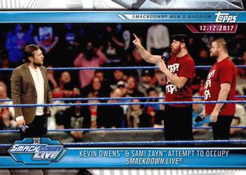 Kevin Owens &amp; Sami Zayn Attempt to Occupy SmackDown Live